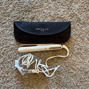 Kristin Ess Hair Mini Flat Iron with Case